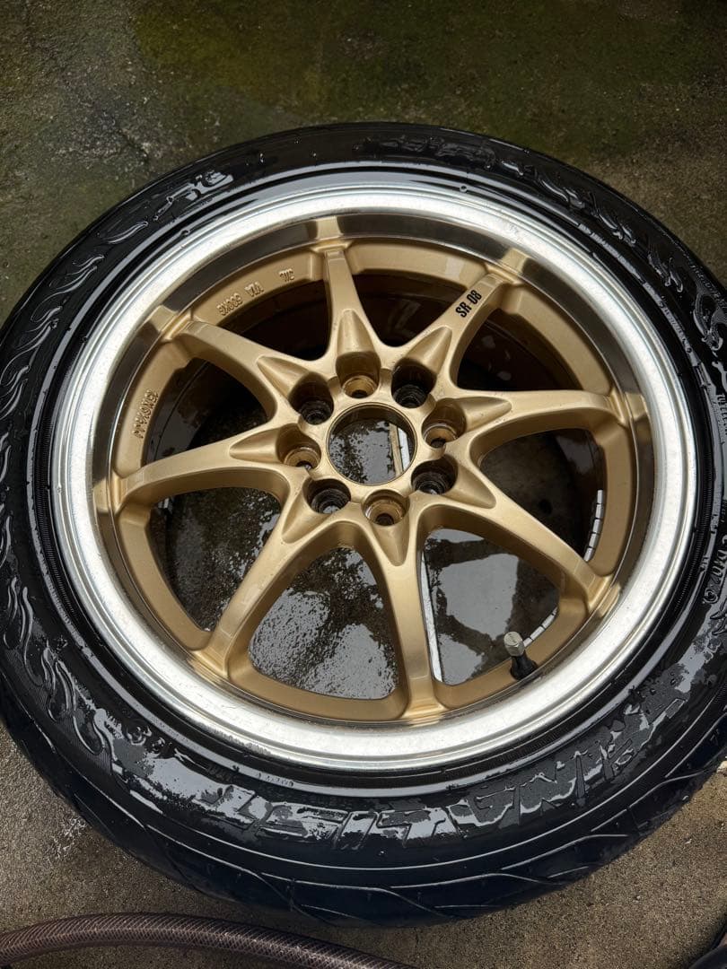 RAYS VOLK RACING SR-08 4本 15×6.5J +38