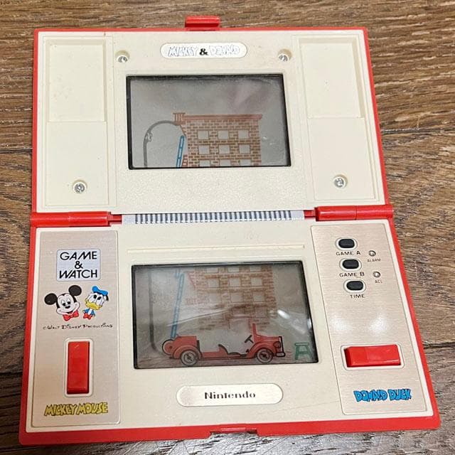 任天堂 ゲームウォッチ マルチスクリーン ミッキー&ドナルド ジャンク