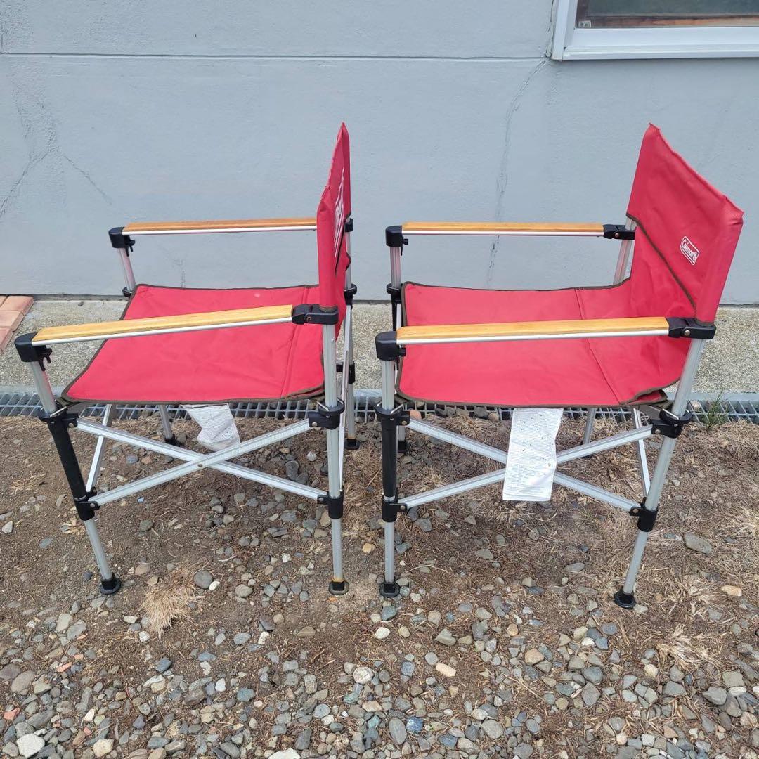 コールマン チェア ツーウェイキャプテンチェア レッド Coleman ②