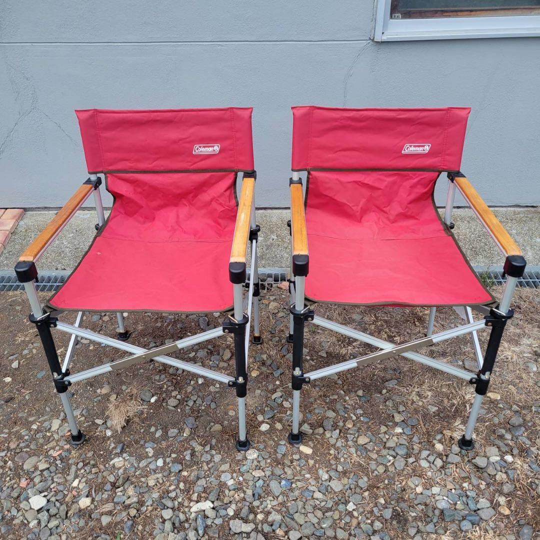 コールマン チェア ツーウェイキャプテンチェア レッド Coleman ②