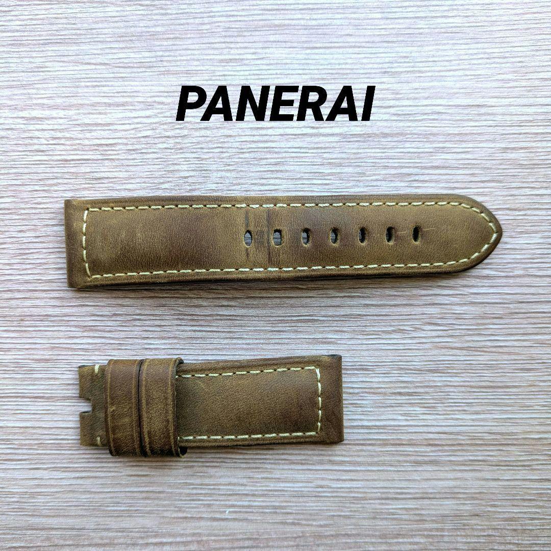 PANERAI パネライ ルミノール44m用 純正スエードベルト ブラウン