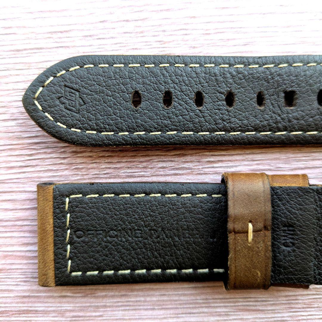 PANERAI パネライ ルミノール44m用 純正スエードベルト ブラウン