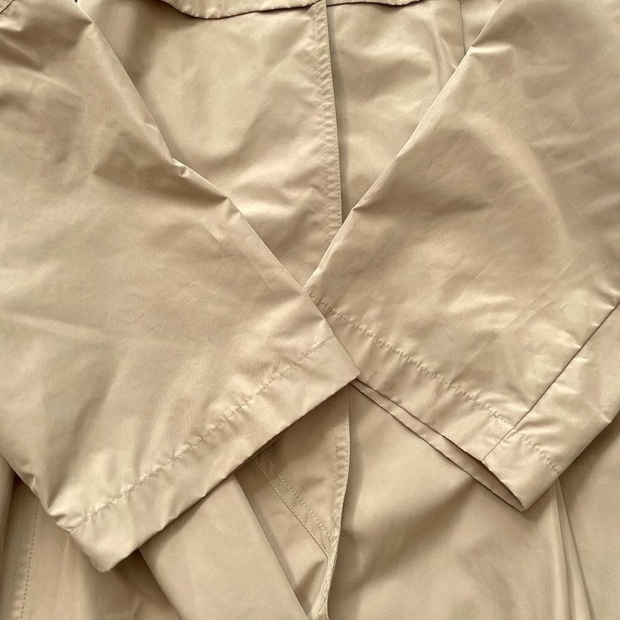 【美品】トクコプルミエヴォル　Aラインロングコート アシンメトリー ベージュ