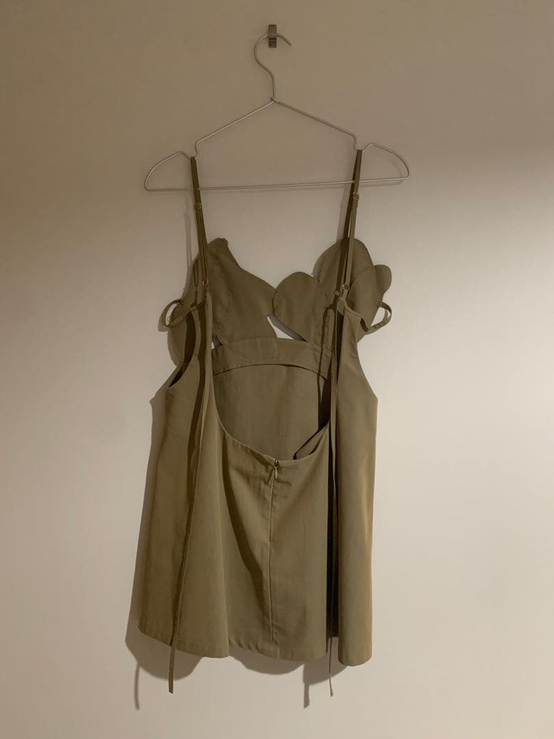 トップス leinwande Petal Strap Dress Bra Top