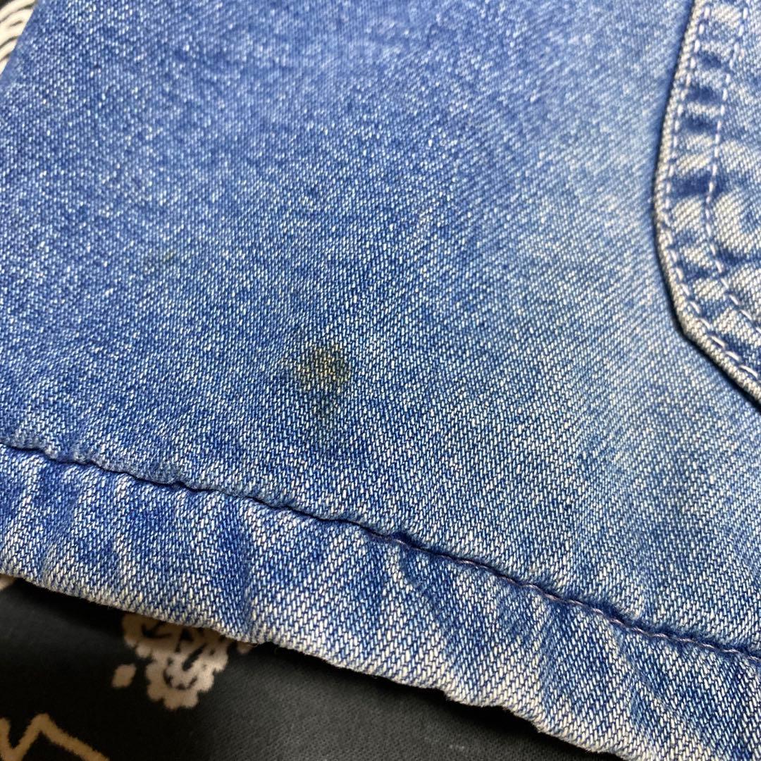 カーハート 激レア デニム生地 星タグ made in USA チョアコート