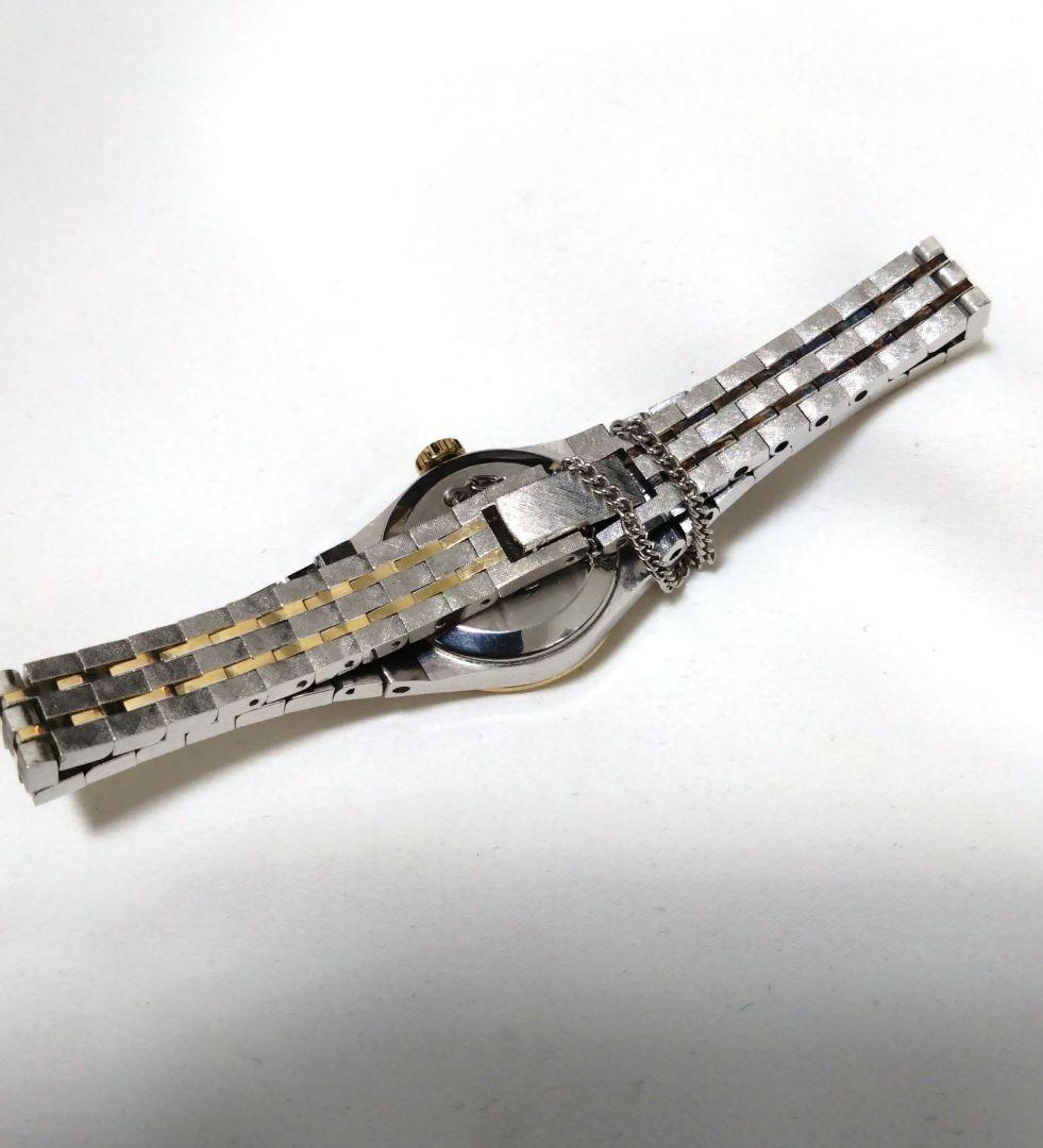 超希少　SEIKO　5面カットガラス　青盤面　手巻