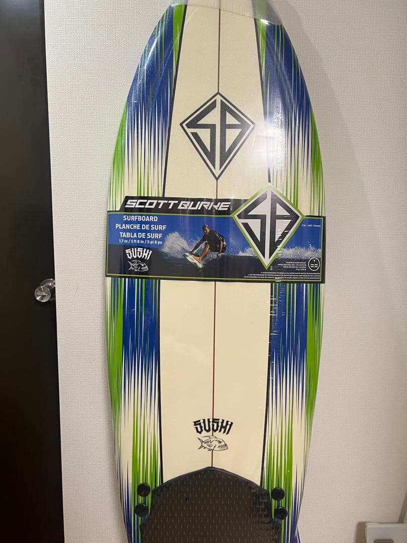 SCOTT BURKE コストコ　サーフボード　SUSHI 25年モデル