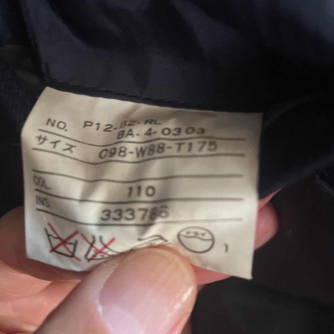 Ralph Lauren ネイビー ダブルブレスト ブレザー