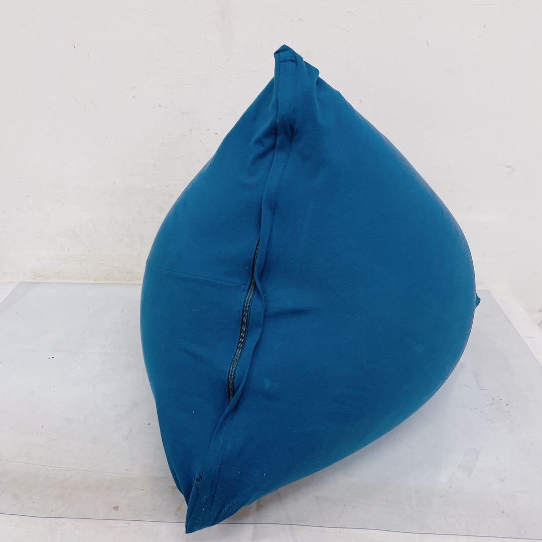 9DM5 yogibo ヨギボー ピラミッド ネイビー ビーズクッション