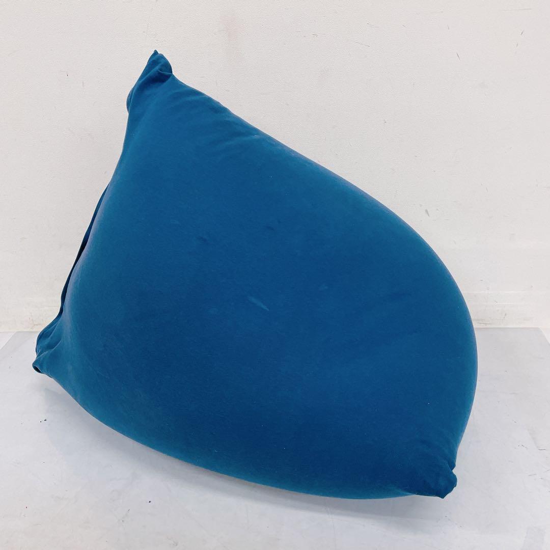 9DM5 yogibo ヨギボー ピラミッド ネイビー ビーズクッション