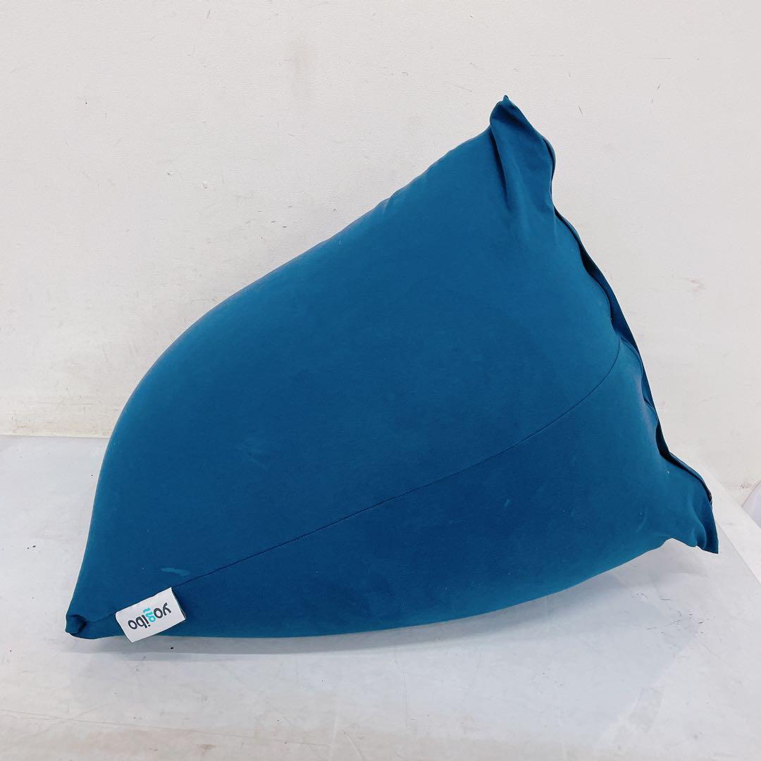 9DM5 yogibo ヨギボー ピラミッド ネイビー ビーズクッション