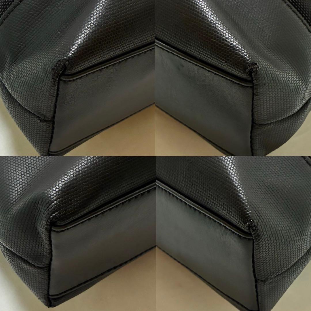 【極美品】ディーゼル ファブリック 2way ビジネスバッグ パネルロゴ A4可