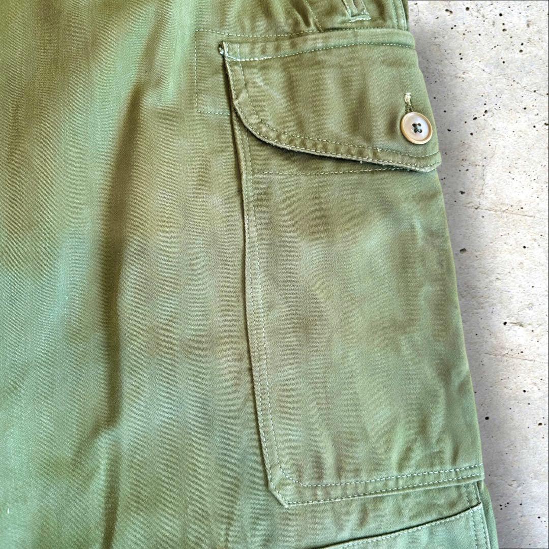 50年代 イギリス軍 P52 カーゴパンツ メンズ L 程 古着 ヴィンテージ