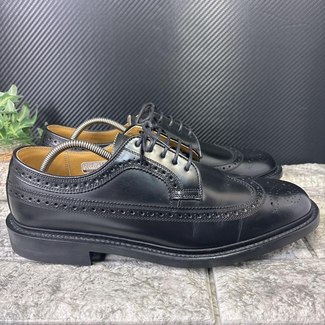 極美品✨️ REGAL ウイングチップ レザー 本革 メダリオン 25.5