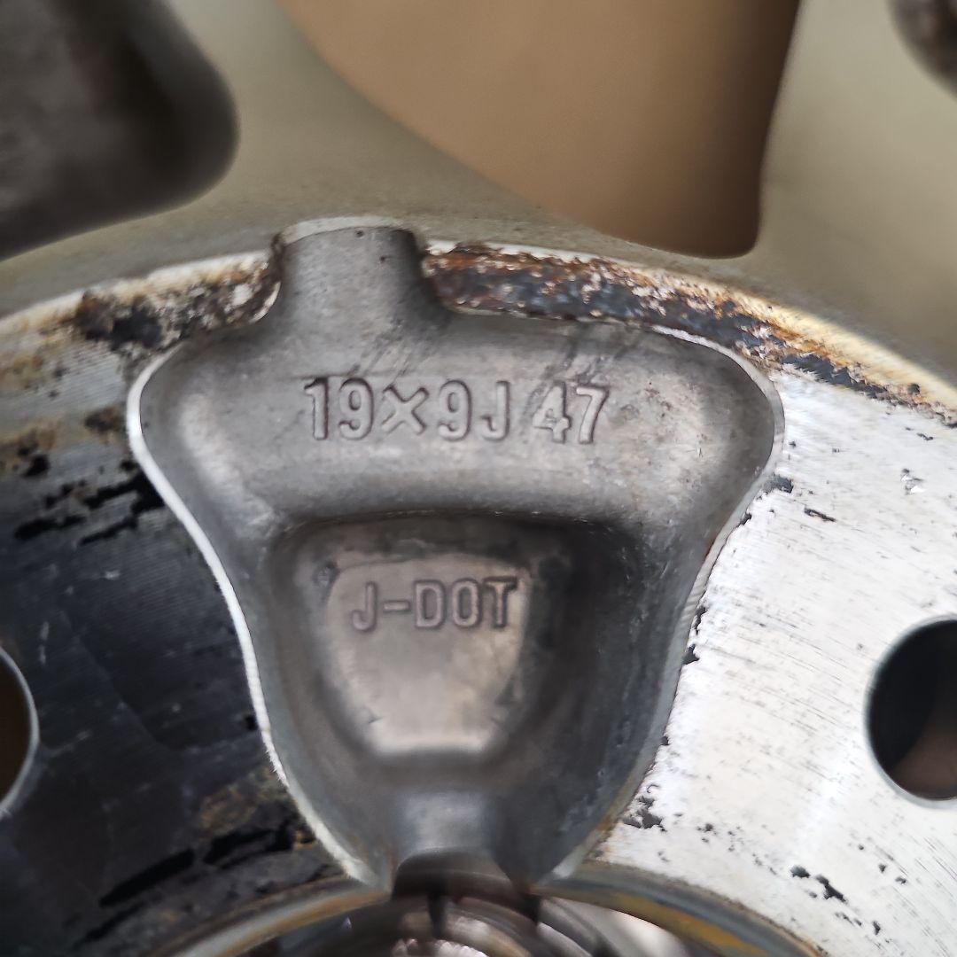 Z34純正ホイール、9Jオフセット+47、2本売ります