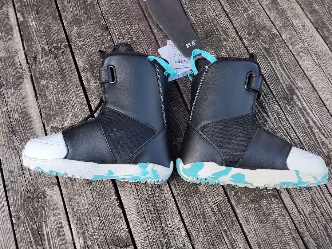 新品子供用スノーボード3点セット HEAD 118cm ビン BOAブーツ 22