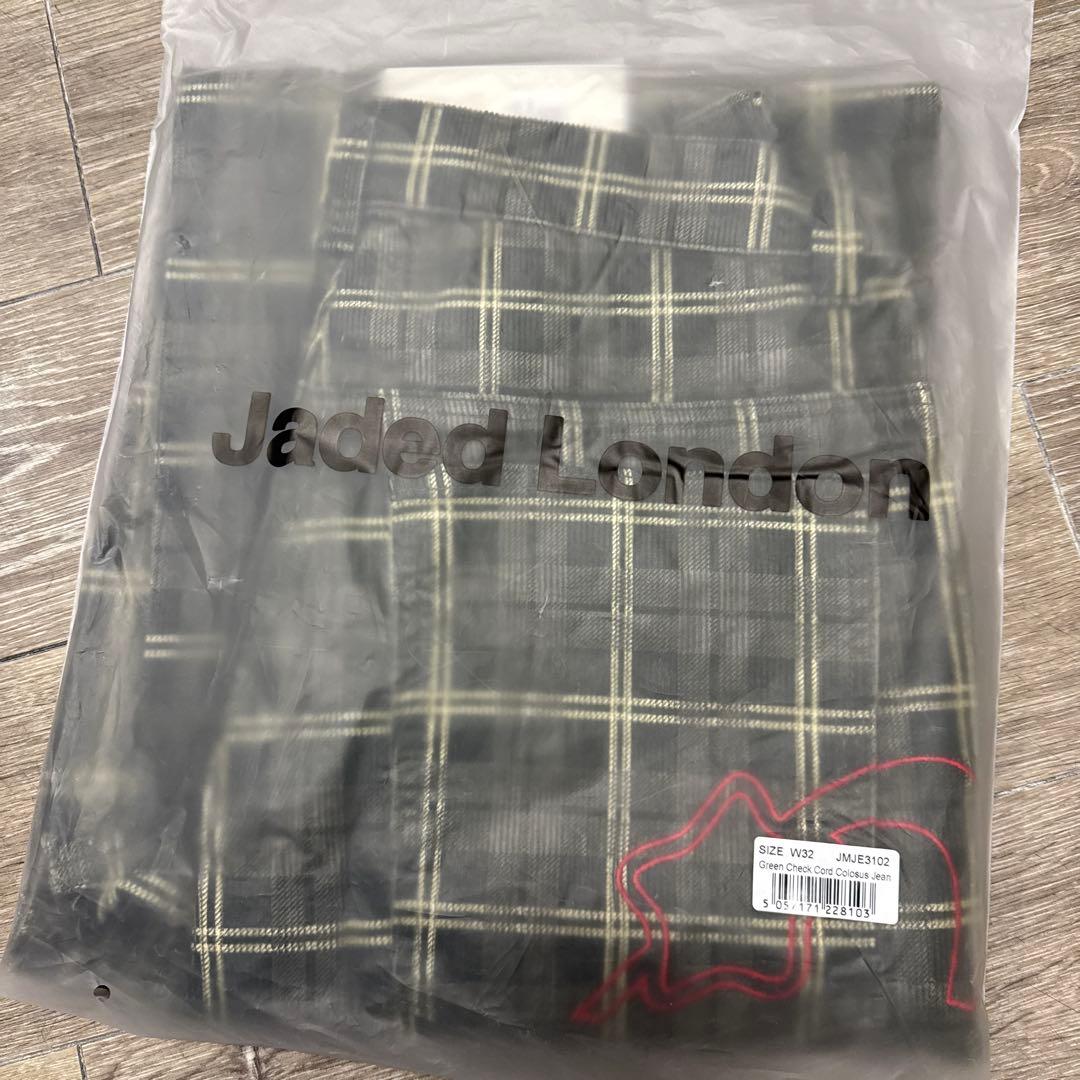 Jaded London チェック コーデュロイパンツ W32 かつき着用
