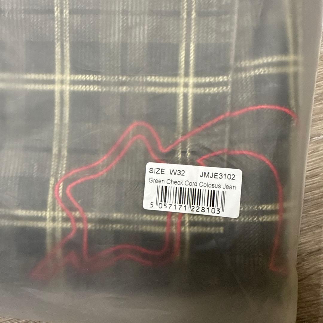 Jaded London チェック コーデュロイパンツ W32 かつき着用