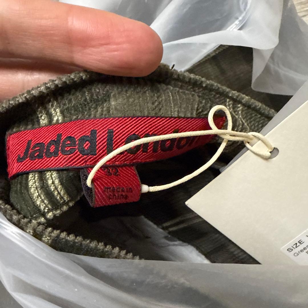 Jaded London チェック コーデュロイパンツ W32 かつき着用