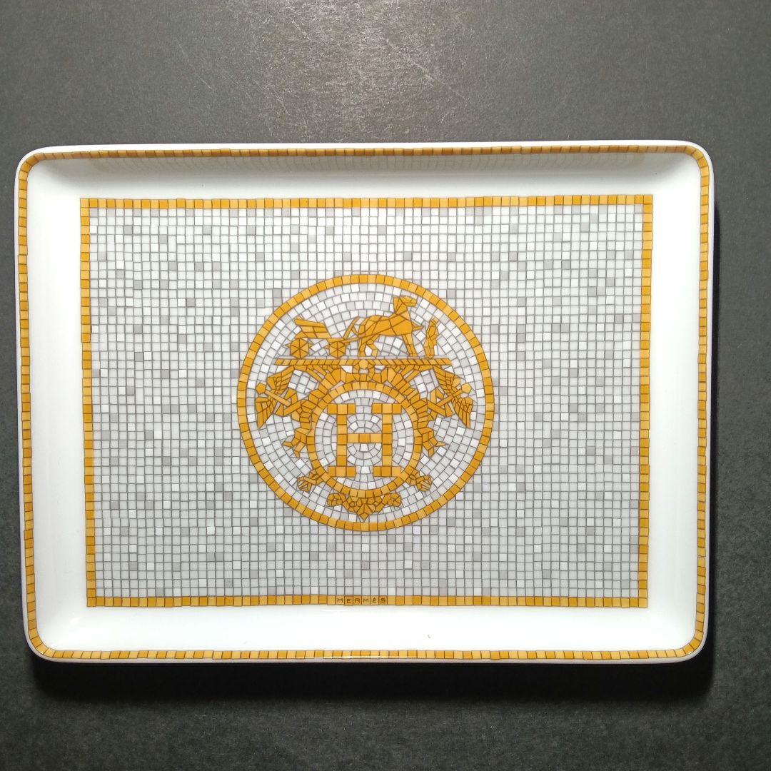 エルメス トレー モザイク 24 PM ヴァンキャトル 長方形プレート