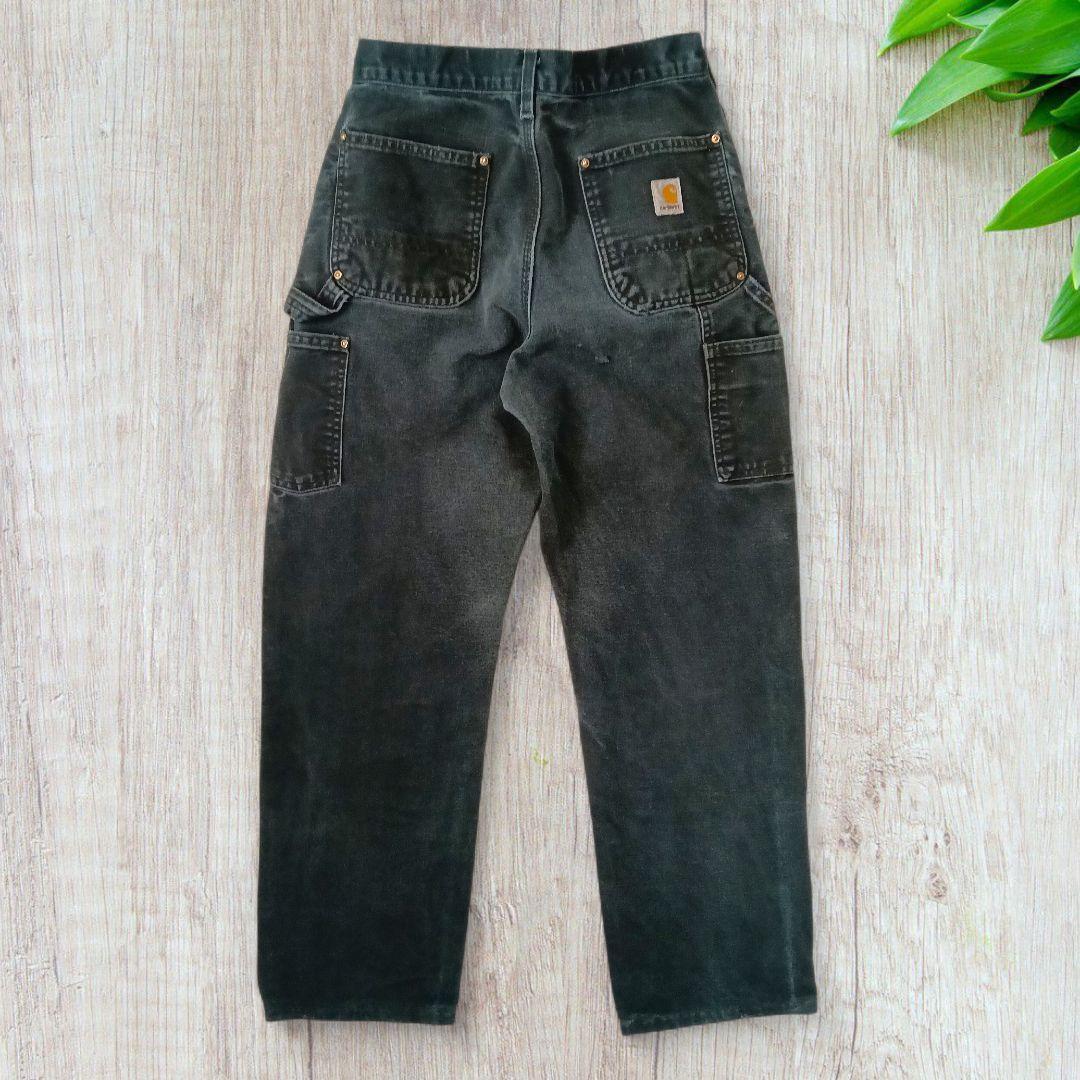 【鬼フェード】carhartt デニム ダブルニーペインターパンツ W73cm