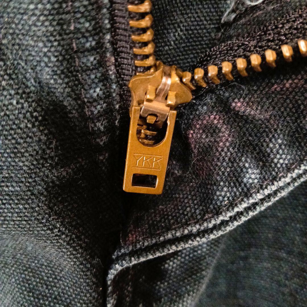 【鬼フェード】carhartt デニム ダブルニーペインターパンツ W73cm