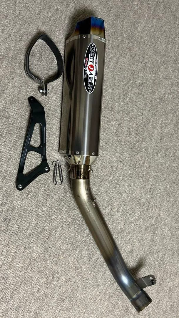 ZX10r マフラー　BEET製サイレンサー＋テールパイプ