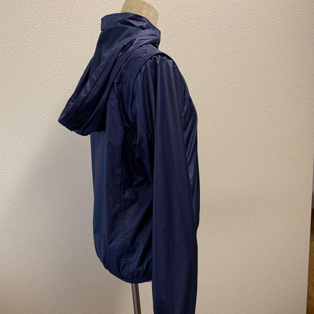 Callaway キャロウェイ　2wayクマ刺繍付ネイビーブルゾン　 LLサイズ