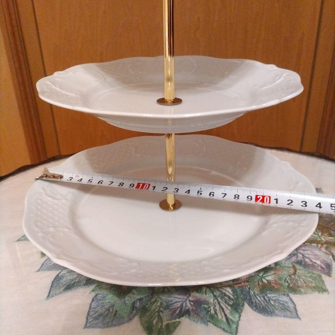 Xmas ドイツ リンドナー製 ケーキスタンド3段 組立式