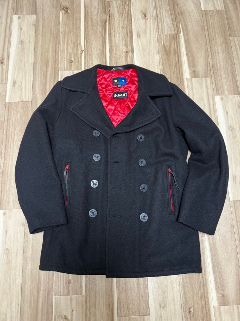 ☆★美品★☆Schott　ピーコート　DCコラボ　サイズM（日本サイズL）