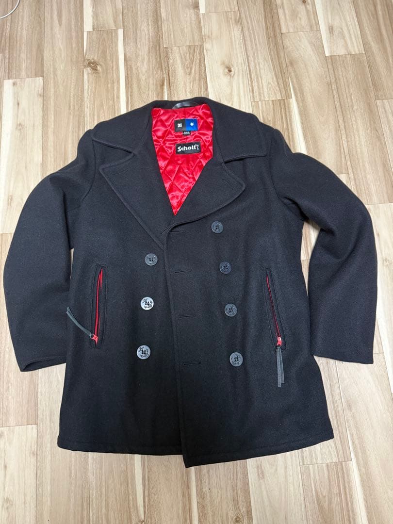 ☆★美品★☆Schott　ピーコート　DCコラボ　サイズM（日本サイズL）