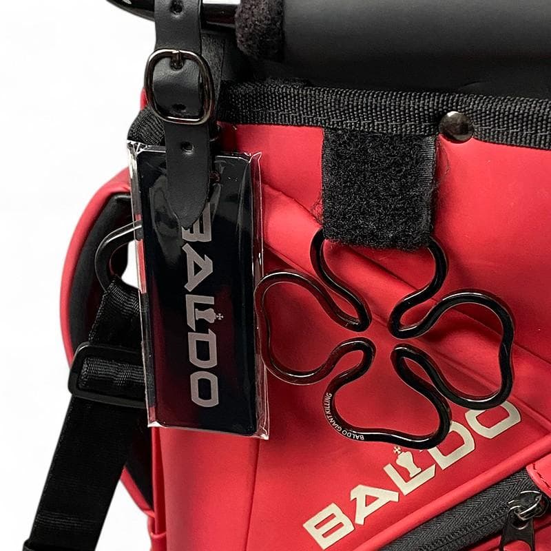 BALDO バルド スタンド付き キャディバッグ レッド ゴルフ 刺繍