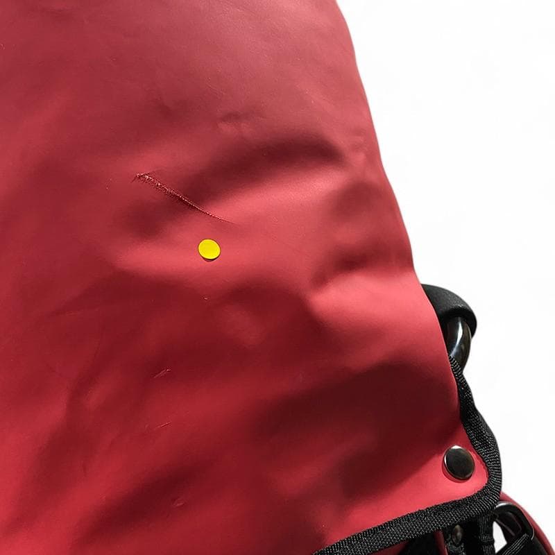 BALDO バルド スタンド付き キャディバッグ レッド ゴルフ 刺繍