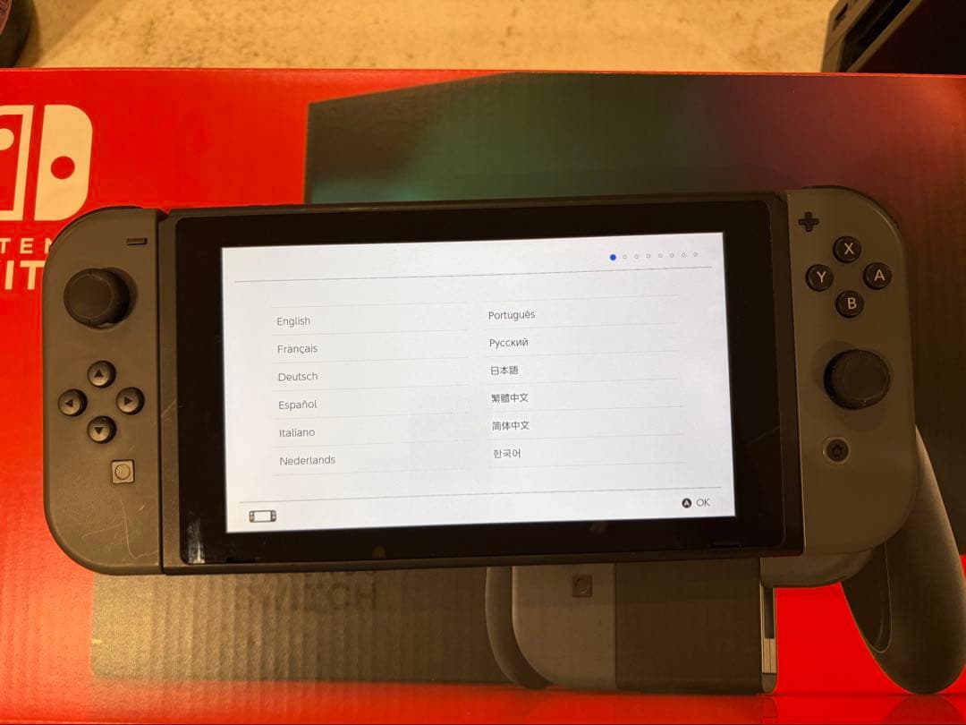 Nintendo Switch 本体 ブラック 動作確認済 初期化済