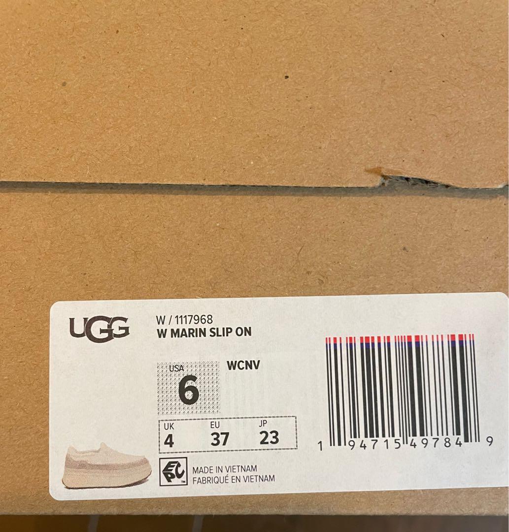 UGG プラットフォームスニーカー ホワイト/ベージュ