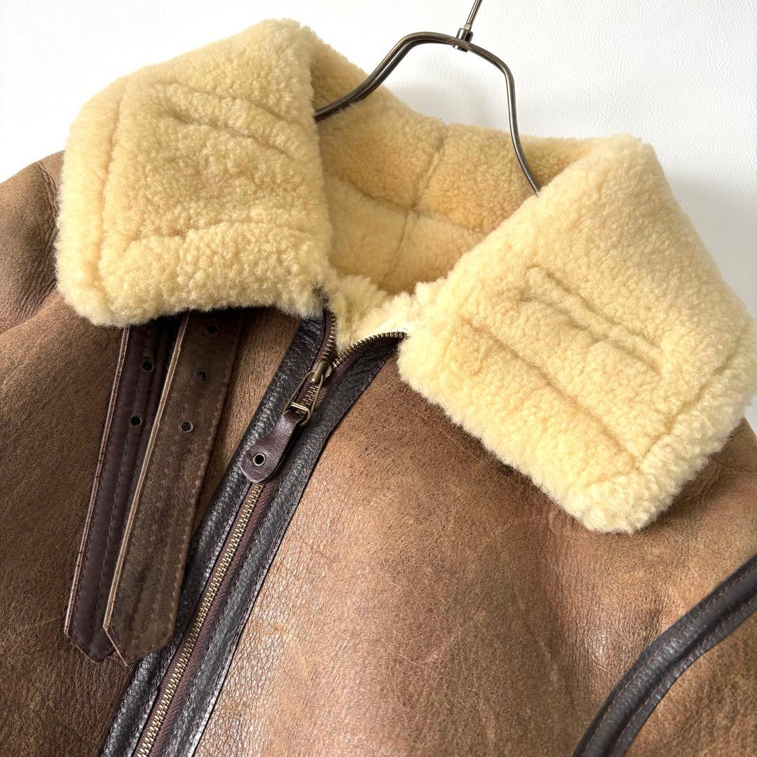 【USA製】アヴィレックス B3 フライトジャケット ムートン AC17755