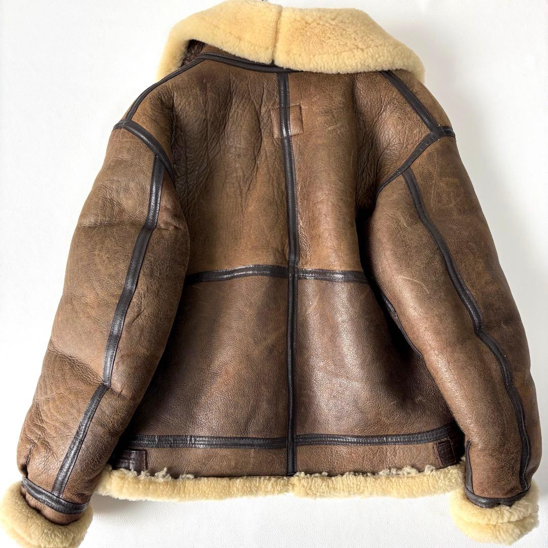 【USA製】アヴィレックス B3 フライトジャケット ムートン AC17755