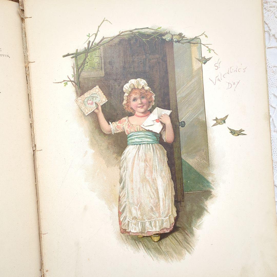 超稀少1890ハリエットベネット絵本 児童書 洋書 ヴィクトリアン アンティーク