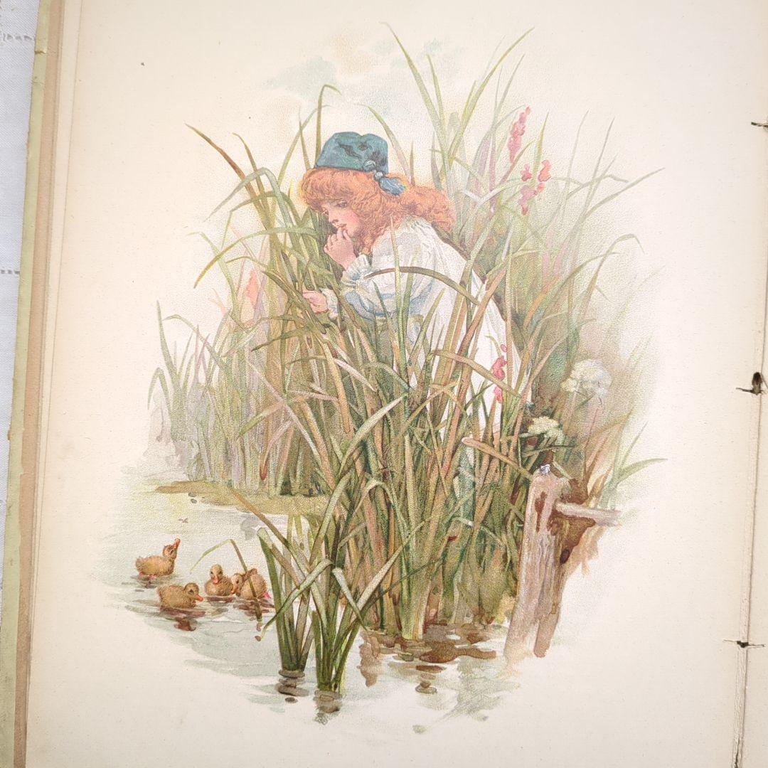 超稀少1890ハリエットベネット絵本 児童書 洋書 ヴィクトリアン アンティーク