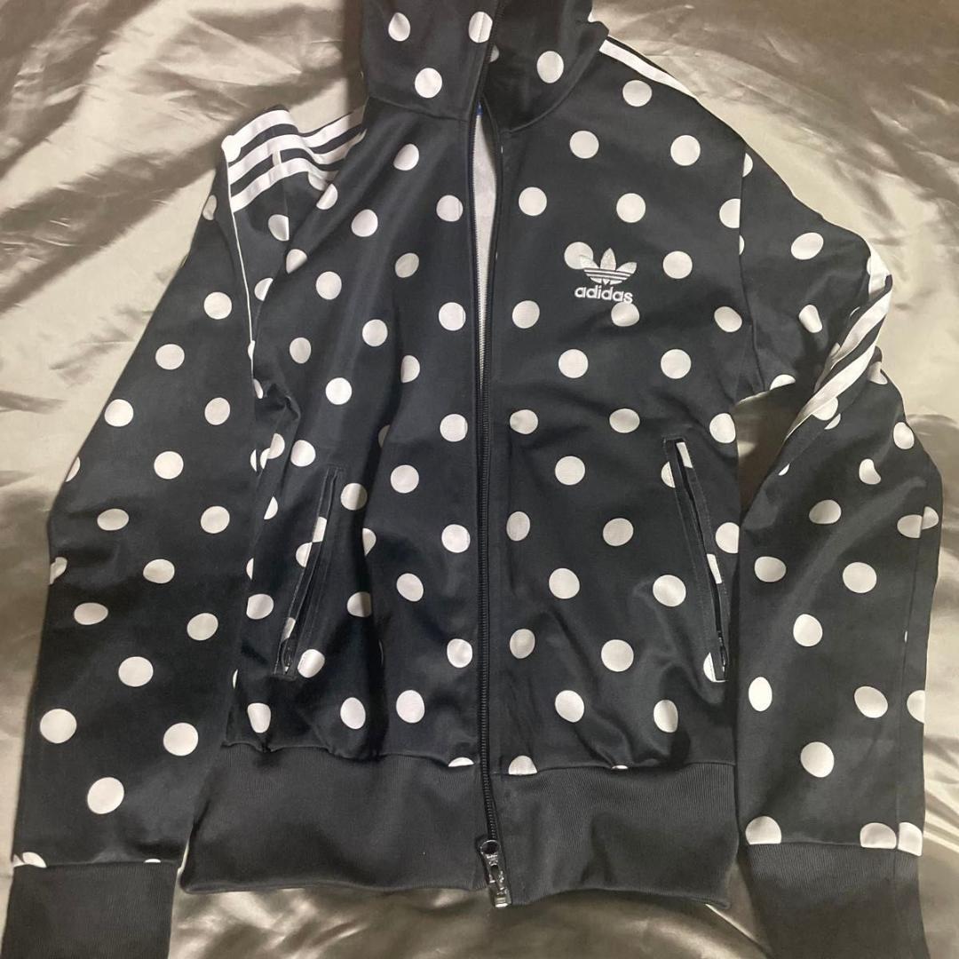 Un©　アディダス　ジャージ　マドンナ　着用　水玉柄　レディースXL相当