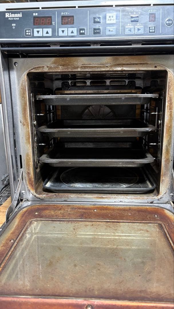 リンナイ　ガスオーブン　RCK-10AS 都市ガス