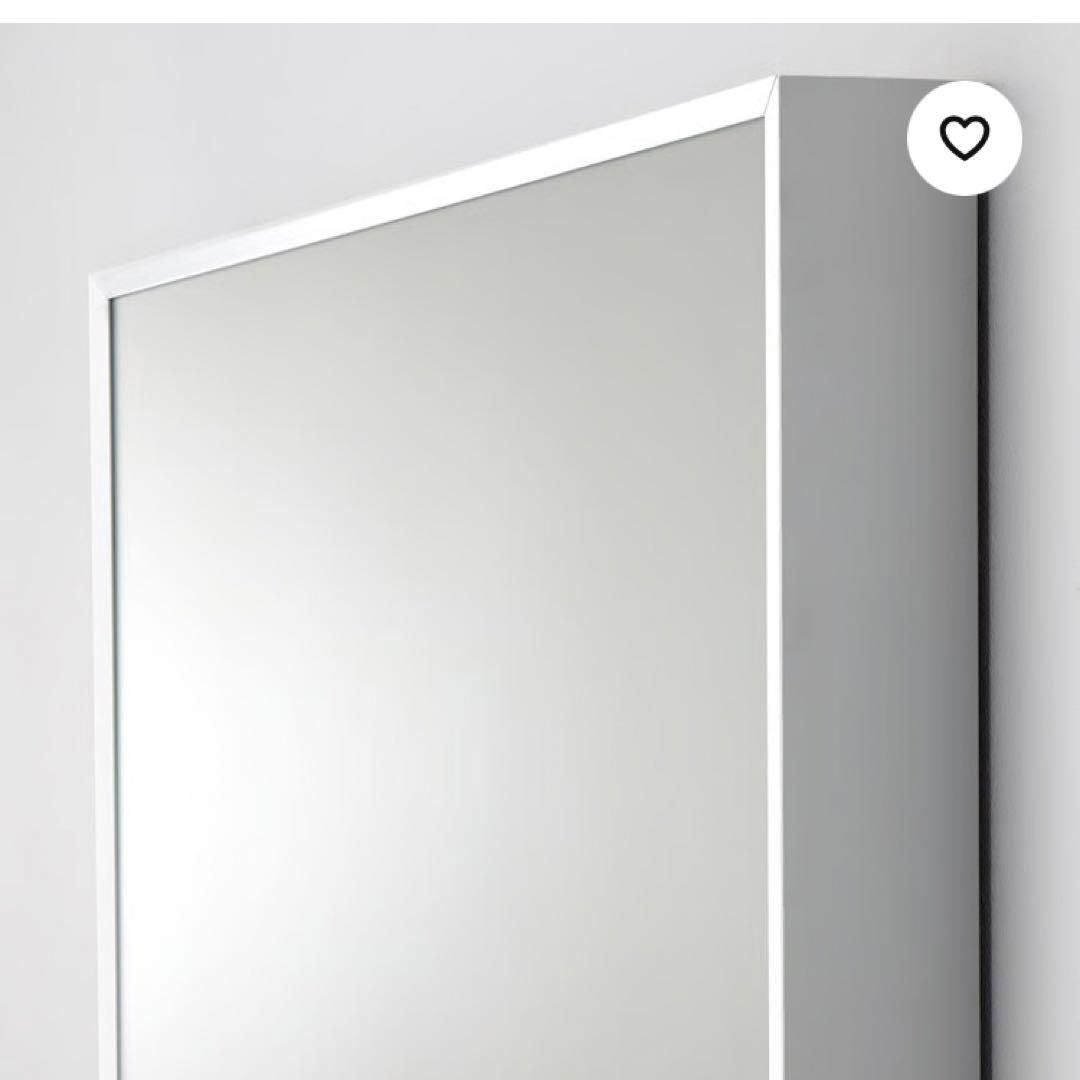 IKEA HOVET ホーヴェット ミラー, アルミニウム, 78x196 cm