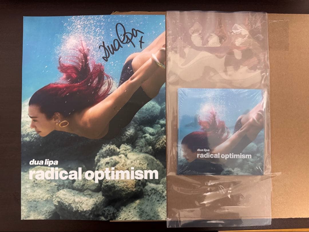 Dua Lipa 直筆サインとCD