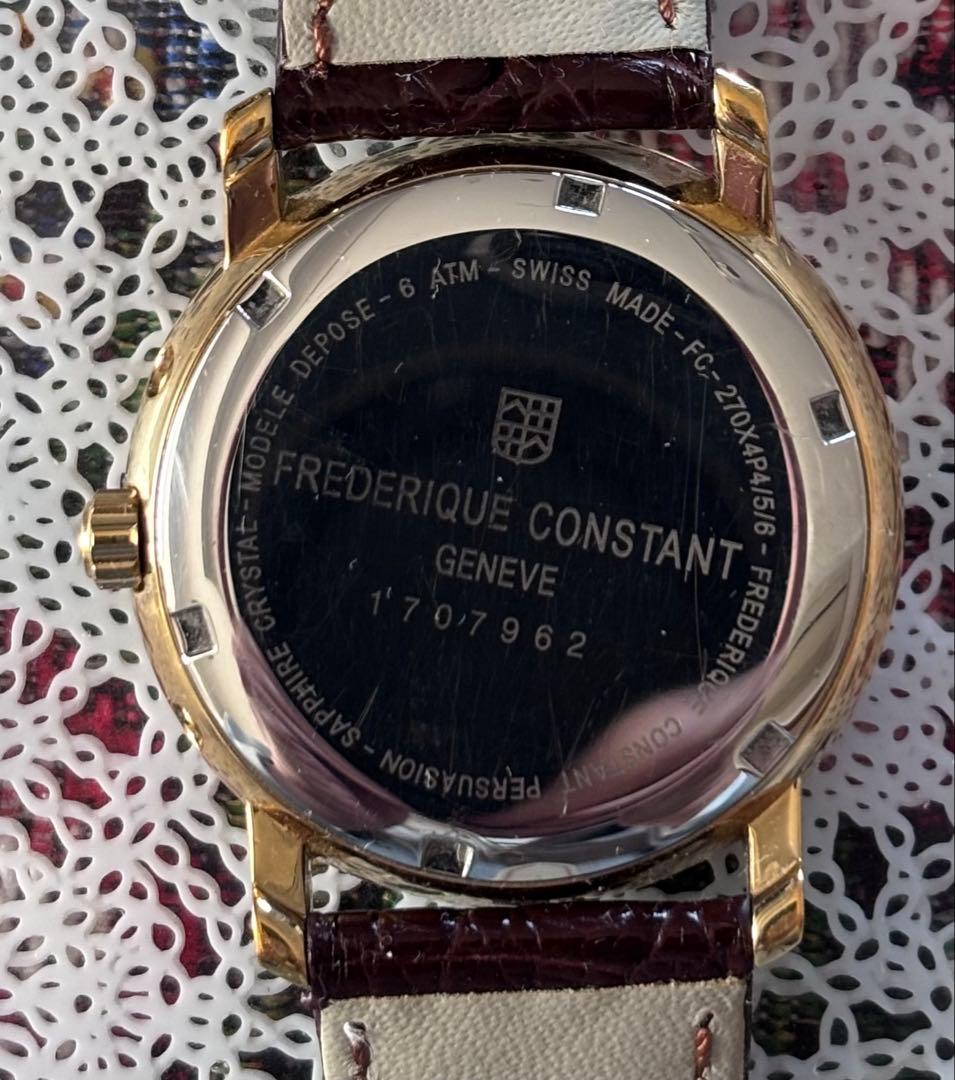 フレデリック・コンスタント ムーンフェス　月齢表示腕時計