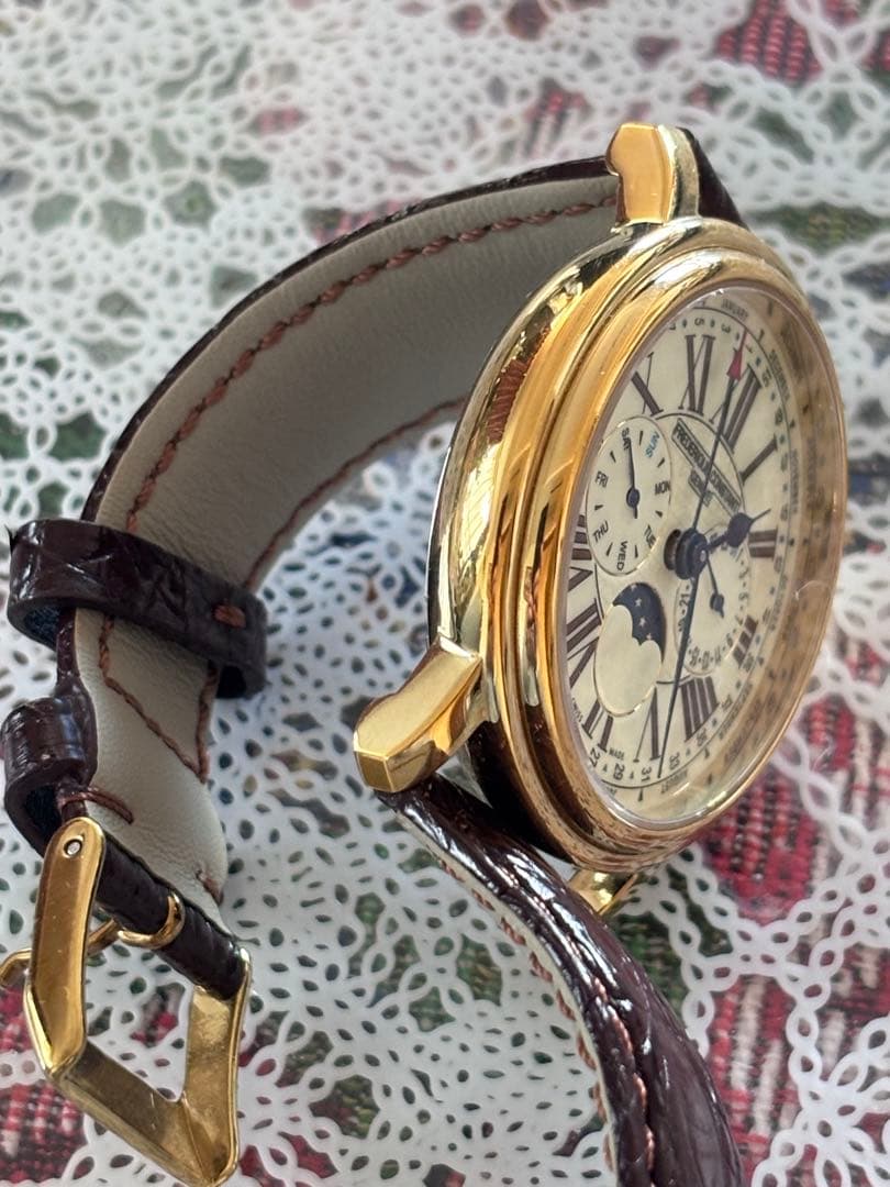 フレデリック・コンスタント ムーンフェス　月齢表示腕時計