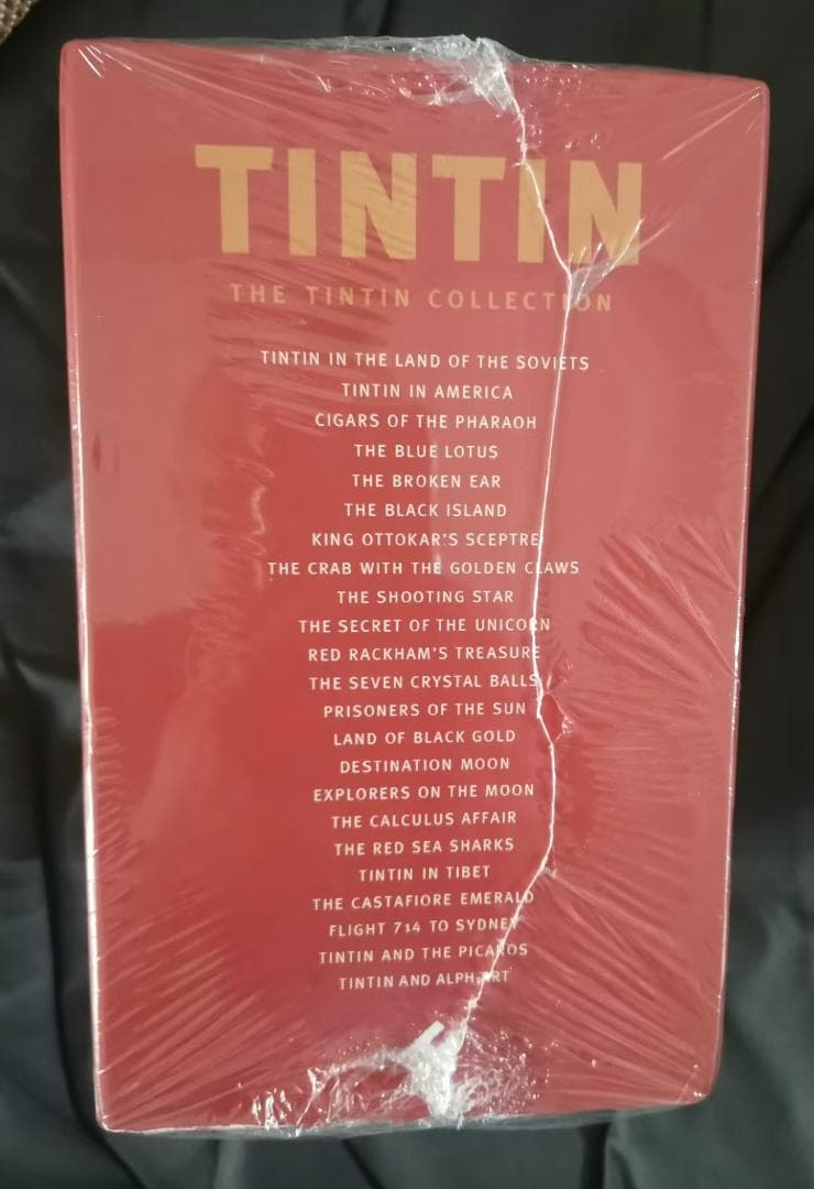 タンタンの冒険 The adventures of TinTin 洋書 8冊