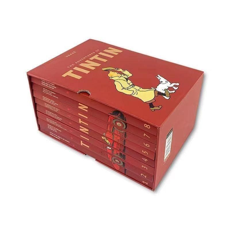 タンタンの冒険 The adventures of TinTin 洋書 8冊