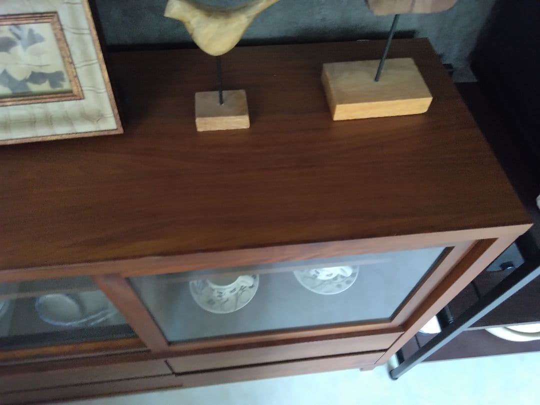 【週末までお値下げ中】高野木工　CANO 115カップボード ウォールナット