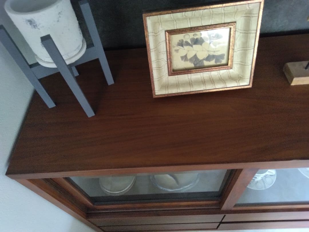 【週末までお値下げ中】高野木工　CANO 115カップボード ウォールナット