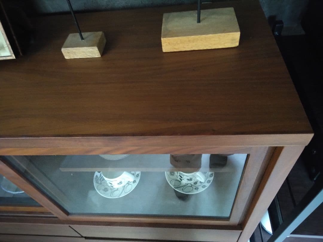 【週末までお値下げ中】高野木工　CANO 115カップボード ウォールナット